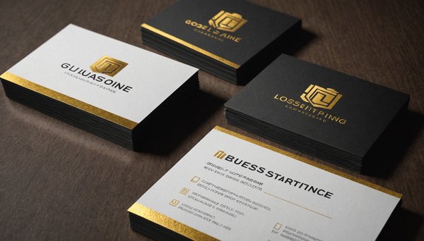 Impression de carte de visite avec dorure à chaud : l'élégance qui attire